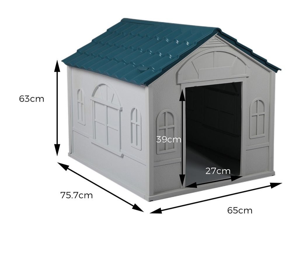 Weatherproof Garden Dog Kennel-2
